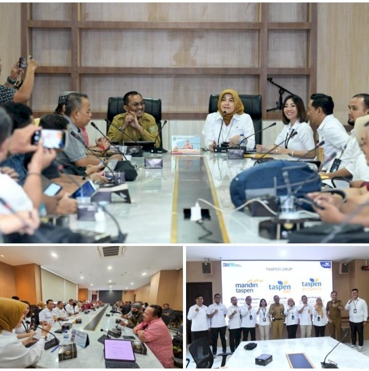 Bersama Pemprov Sumut, Taspen Persero Sosialisasikan Program Sejahterahkan ASN dan Pensiunan