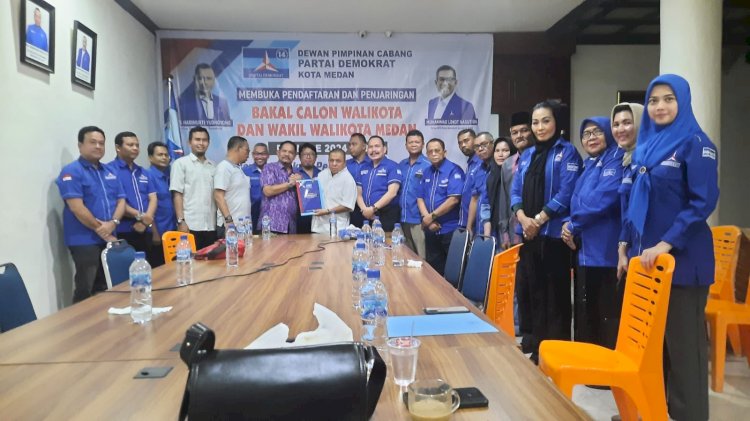 Demokrat Partai Pertama Yang di Sambangi Rahudman Harahap Untuk Mendaftar di Pilkada 2024