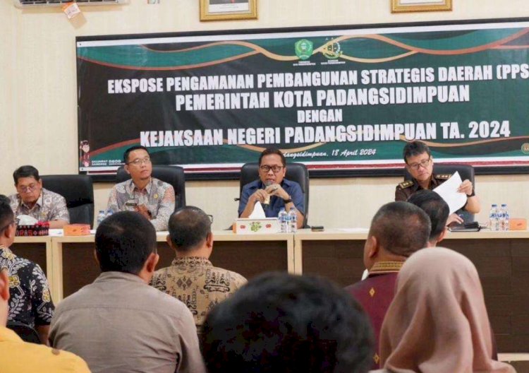 Plt Sekda Kota Padangsidimpuan Ikuti Ekspose Kegiatan PPSD