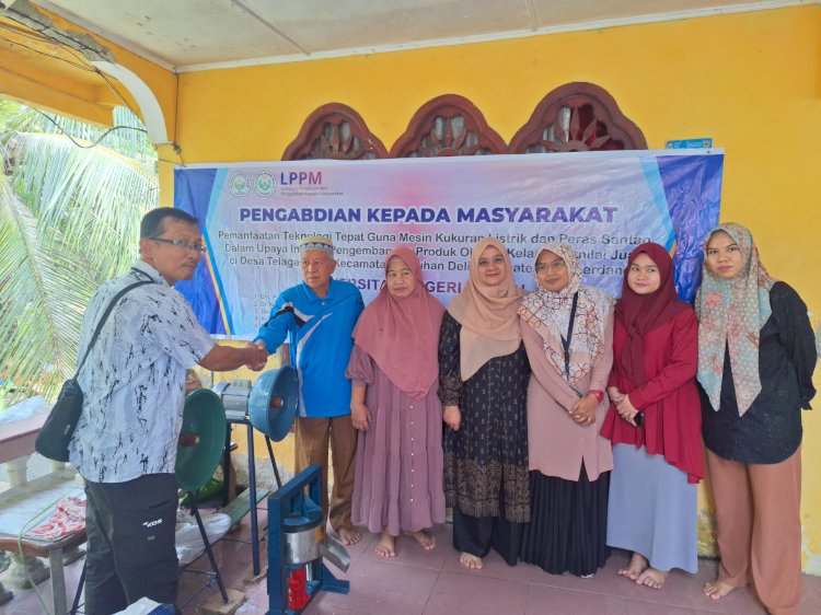 Tim Dosen Biologi Unimed Melaksanakan Pengabdian ke Kelompok Petani Desa Telaga Tujuh