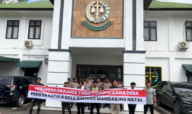 Gawat...!!! Kades Bintuas di Demo dan Dilaporkan Ke Kejaksaan