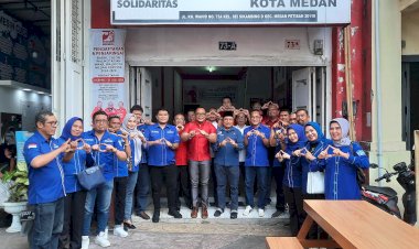 Kunjungi DPD PSI Medan, Demokrat Dorong Terbentuknya Koalisi KIM Untuk Pilkada Medan