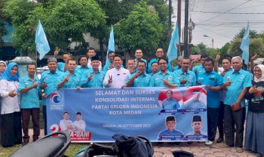 Hadiri Konsolidasi, Prof Ridha: Pilkada Kota Medan Awal Kemenangan Partai Gelora 2029