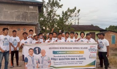 Kawal Kemenangan Bobby-Surya, Kolaborasy Berkemajuan Tapsel Kuatkan Barisan Pendukung