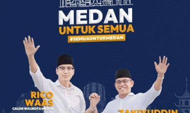 Rekapitulasi KPU Medan: Rico Zaki Unggul, Sapu Bersih di Semua Kecamatan