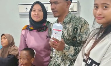 Korban Tabrak Lari Pasangan Tuna Netra di Marelan, Dibantu Kader Partai Demokrat Medan