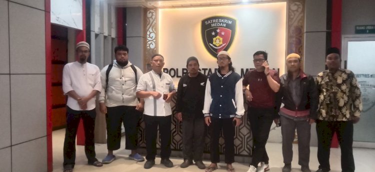 Terduga Penista Agama Islam Diamankan Di Polrestabes Medan