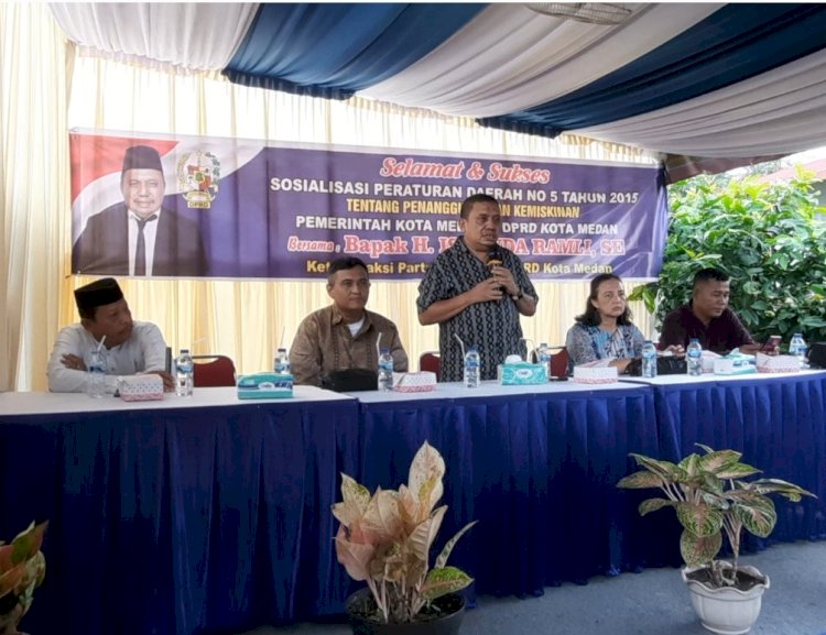 Sosper Penanggulangan Kemiskinan, Iswanda Ramli Serap Aspirasi dan Perjuangkan Kesejahteraan Warga Pipa II Polonia