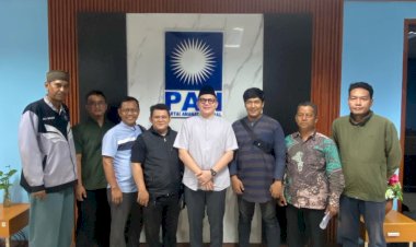 Perwakilan Panitia Pawai Obor Parade Menyambut Ramadhan Bersilaturahmi ke Muhammad Faisal, Anggota DPRD Sumut dari PAN