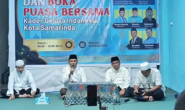 Partai Gelora Samarinda Gelar Silaturahim dan Buka Puasa Bersama : Perkuat Ukhuwah dan Pemahaman Politik Islam   