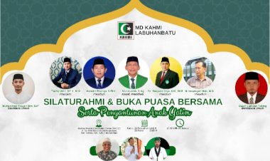 KAHMI Labuhanbatu Gelar Silaturahmi dan Buka Puasa Bersama serta Santunan Anak Yatim