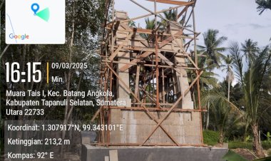 Puluhan Mahasiswa Geruduk Dinas PUPR Tapsel, Pertanyakan 2  Pekerjaan Addendum T.A 2024 Yang Masih Mangkrak