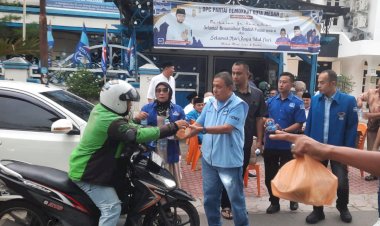 DPC Partai Demokrat Kota Medan Gelar Pembagian Takjil dan Buka Puasa Bersama