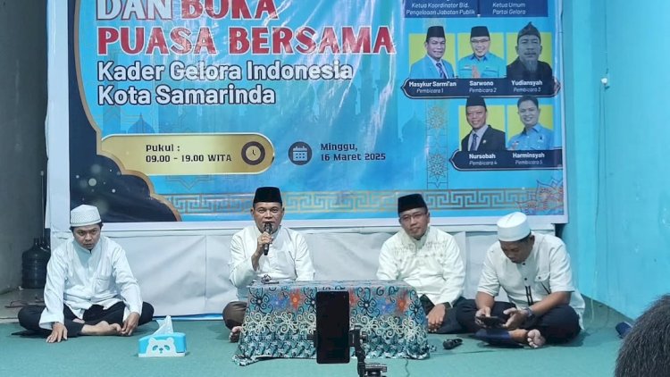Partai Gelora Samarinda Gelar Silaturahim dan Buka Puasa Bersama : Perkuat Ukhuwah dan Pemahaman Politik Islam   
