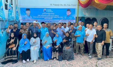 Gelar Halal Bihalal, DPW Partai Gelora Sumut Optimis Tingkatkan Jumlah Kursi Legislatif di 2029