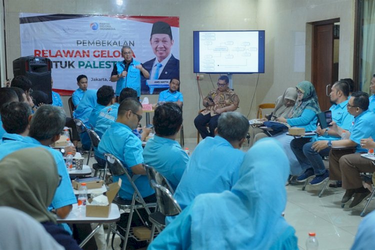 Dukung Rencana Prabowo, Partai Gelora Siapkan Relawan Gelora untuk Palestina