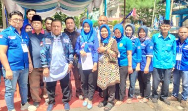 DPC Partai Demokrat Kota Medan Gelar Pemotongan Hewan Qurban di Depan Kantor