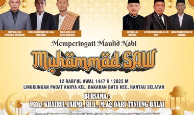 BKM Masjid Almusyahadah Gelar Peringatan Maulid Nabi Muhammad SAW 1447 H
