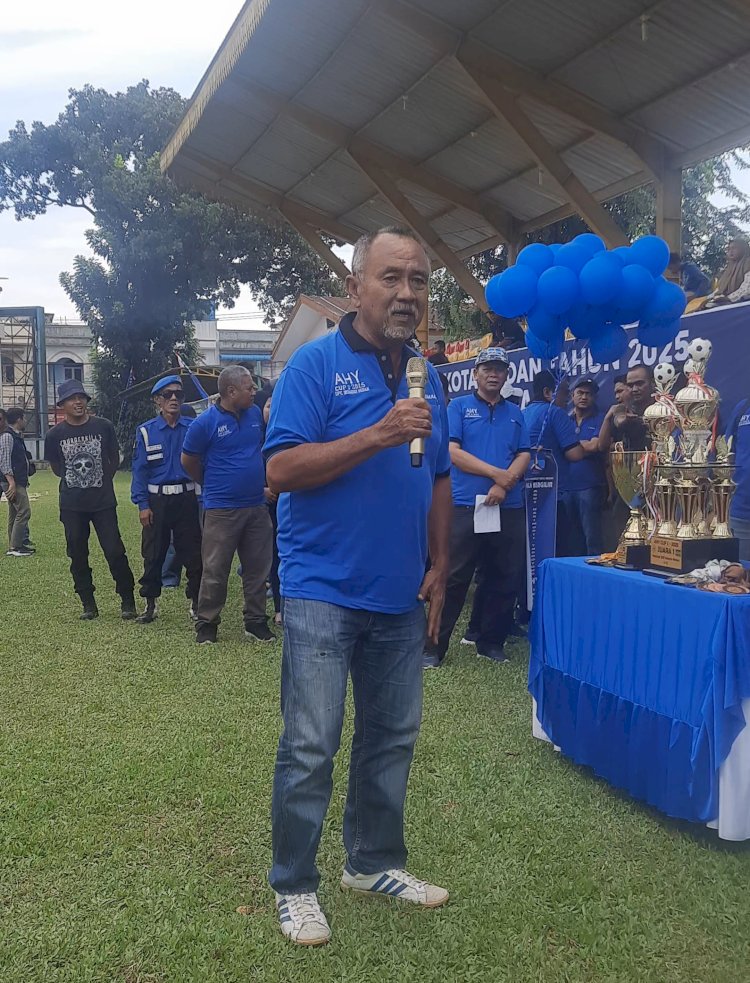 Legenda PSMS Ir. Badia Raja Manurung Apresiasi Terselenggaranya Festival AHY Cup 1 di Medan