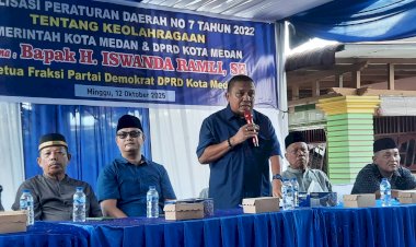 Iswanda Ramli Sosialisasikan Perda No. 7 Tahun 2022 Tentang Keolahragaan, Warga Sari Rejo Polonia Antusias dan Sampaikan Aspirasi Soal Banjir dan Kesehatan