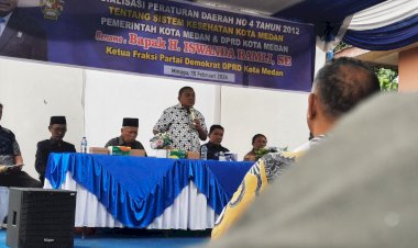 Iswanda Ramli Gelar Sosper di Jl. Teratai Ujung, Warga Keluhkan Drainase dan Akses PIP