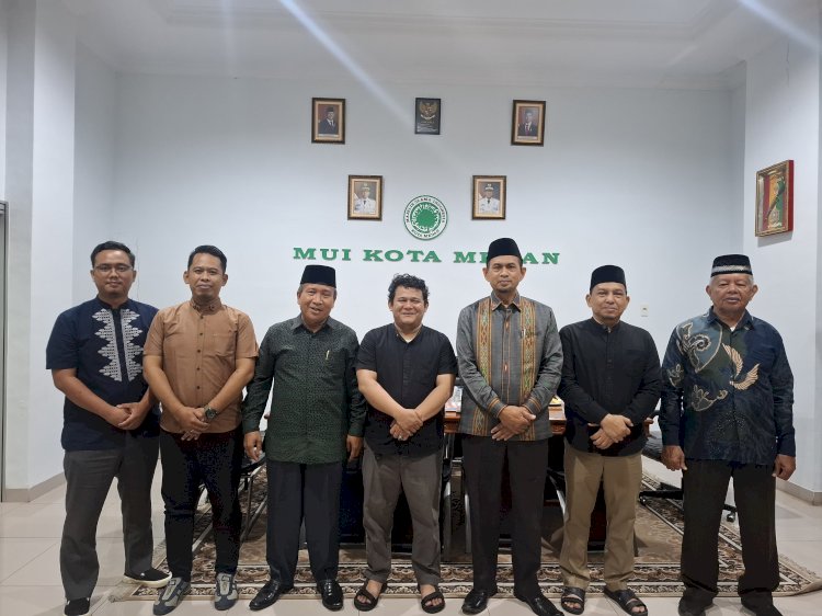 Panitia Pawai Obor 1447 Hijriyah Beraudiensi ke Dewan Pimpinan MUI Kota Medan