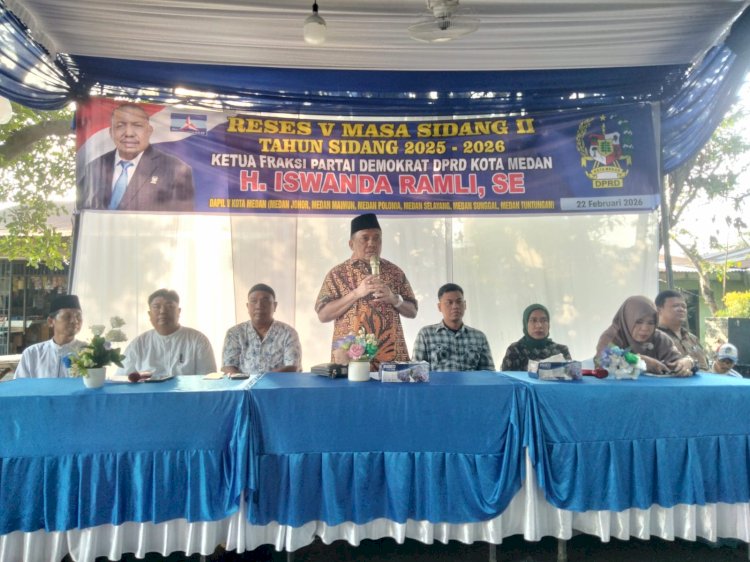 Gelar Reses V Masa Sidang II Tahun 2025–2026 di Jl. Suka Rindu, Ketua Fraksi Demokrat Iswanda Ramli  Aspirasi Masyarakat Akan Saya Perjuangkan