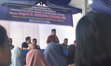 Iswanda Ramli Gelar Sosperda Keolahragaan, Serap Keluhan Fasilitas Olahraga Rusak di Kebun Bunga Medan